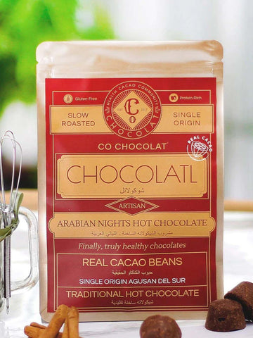 Arabian Nights Hot Chocolate - Gluten-Free, Nut-Free - Co Chocolat - Finally, Truly Healthy Chocolates